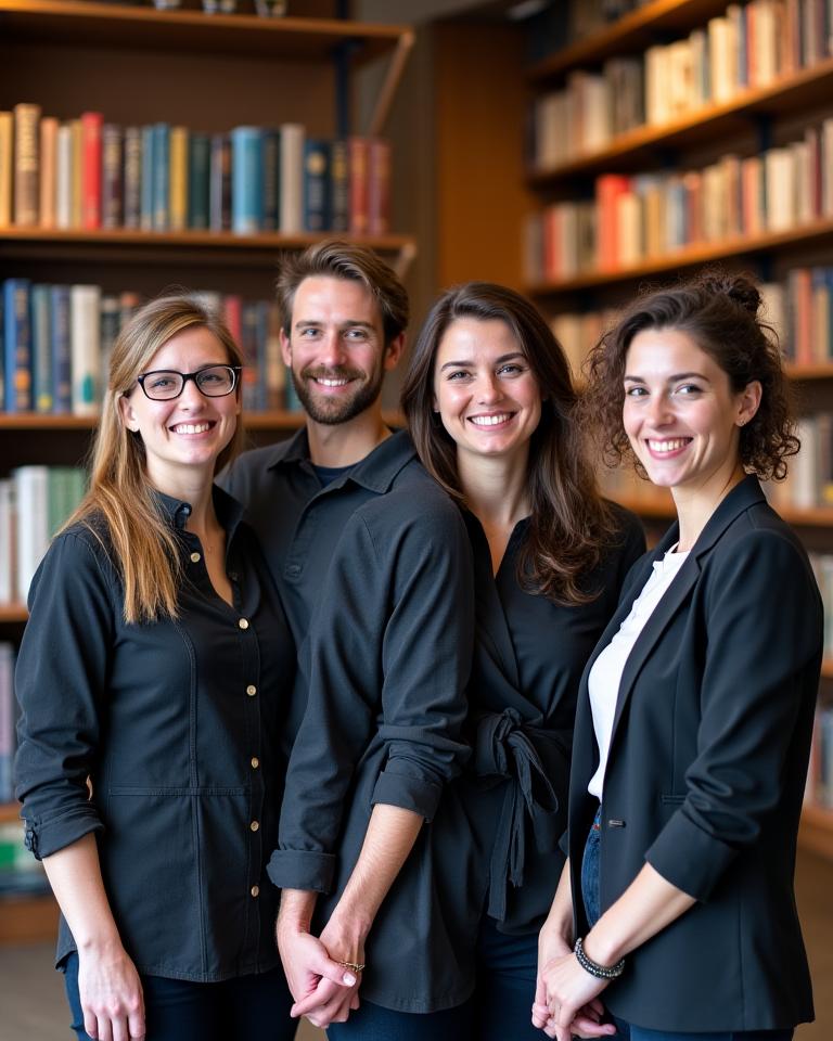 Équipe de libraires passionnés