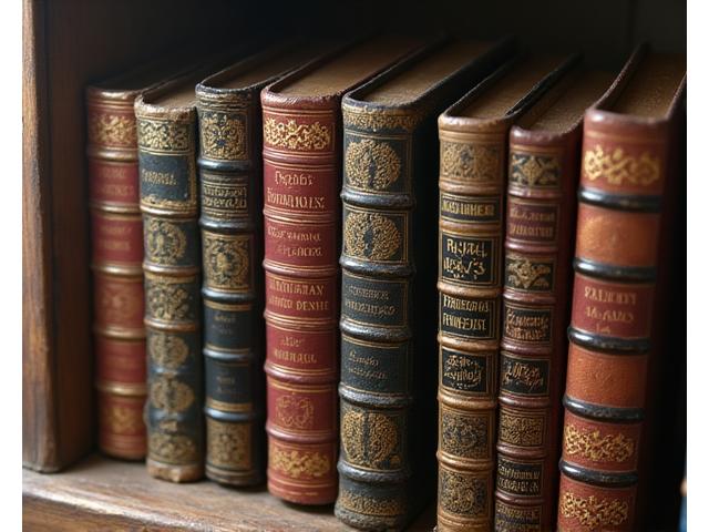 Collection de livres anciens